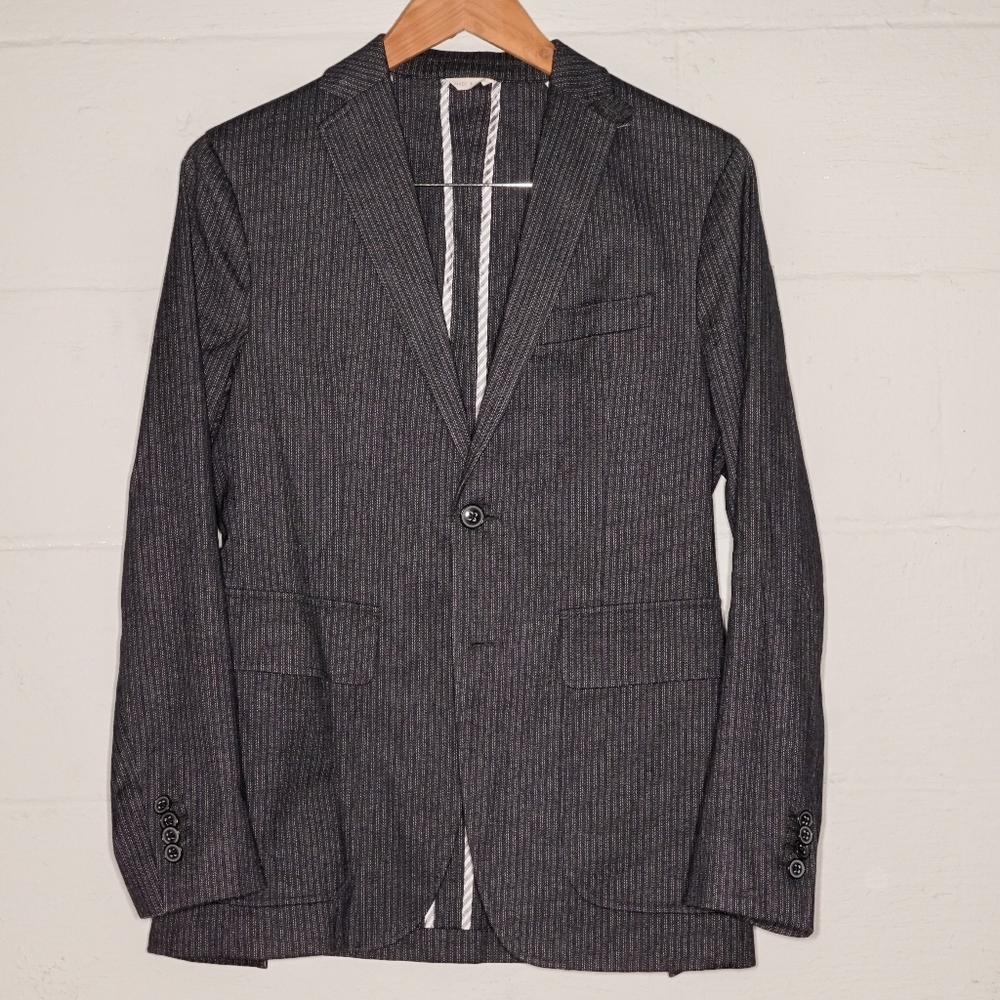 Banana Republic 36S Heritage Collection Charcoal Blazer